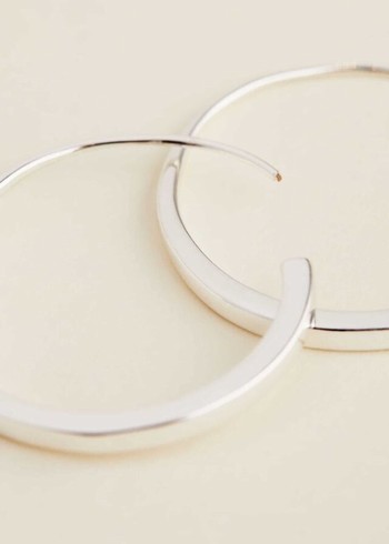 Phase Eight Silver Hoop Jewellery Silver USA | 9145630-KM